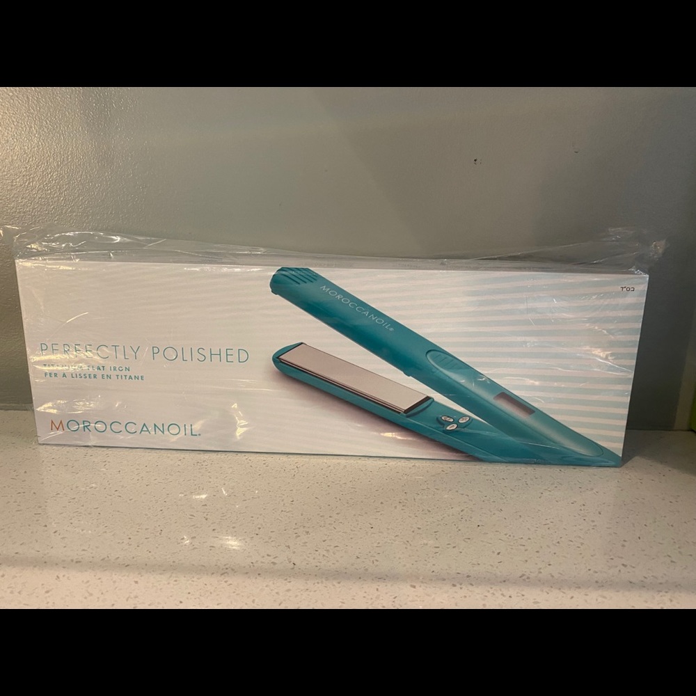 Titanium flat iron